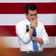 Pete Buttigieg campaigning in Nashua, New Hampshire on Jan. 4, 2020.
